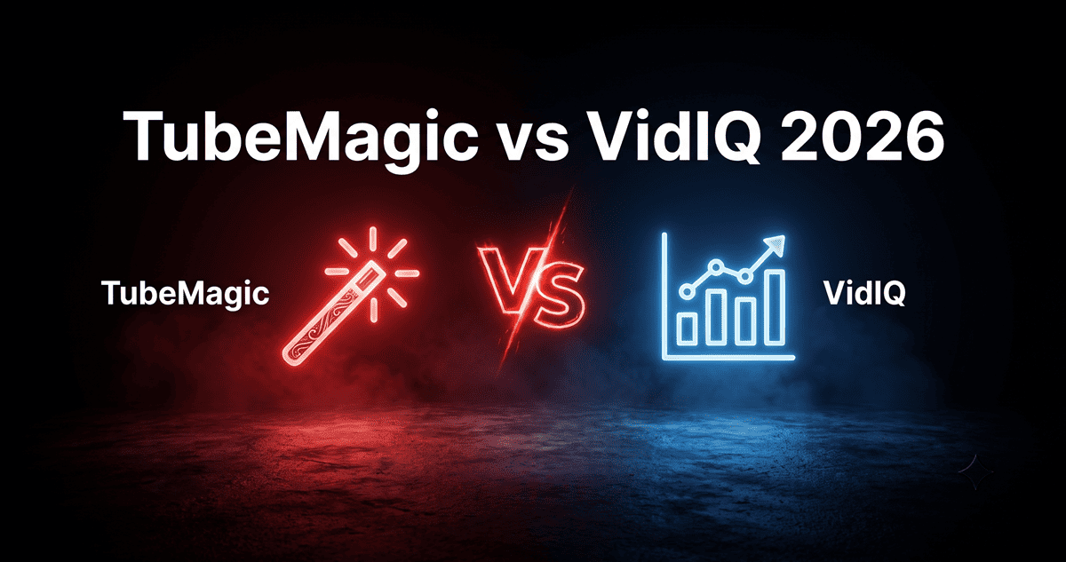 TubeMagic vs VidIQ 2026